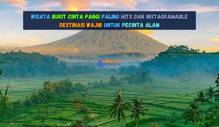 Wisata Bukit Cinta Pangi Paling Hits dan Instagramable