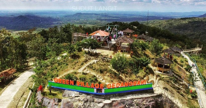Wisata Jogja Terbaru Green Village Gedangsari, Gunung Kidul